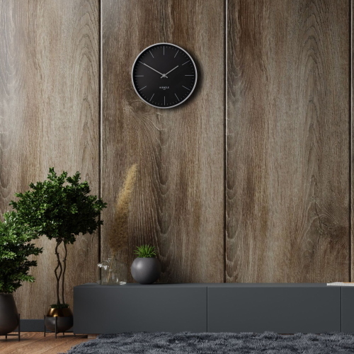 Kienzle DCF SVEGLIA RADIOCONTR. DA PARETE MODERN ANTRACITE,25 CM 15113 audio/radio