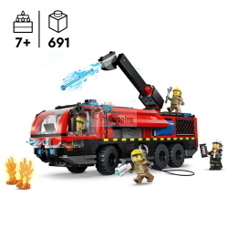LEGO CITY 60499 AIRPORT FIRE TRUCK gioco/costruzioni