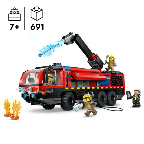 LEGO CITY 60499 AIRPORT FIRE TRUCK gioco/costruzioni