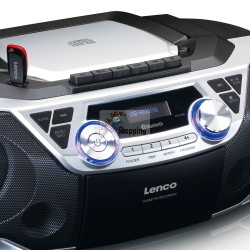 Lenco SCD-720SI ARGENTO audio/radio