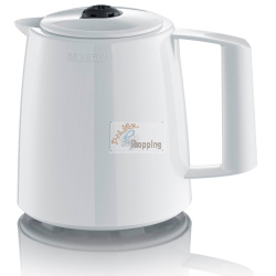 Severin KA 9309 BIANCO MACCHINA CAFFè FILTRO c. 2 CAR. macchina caffè/caffettiera