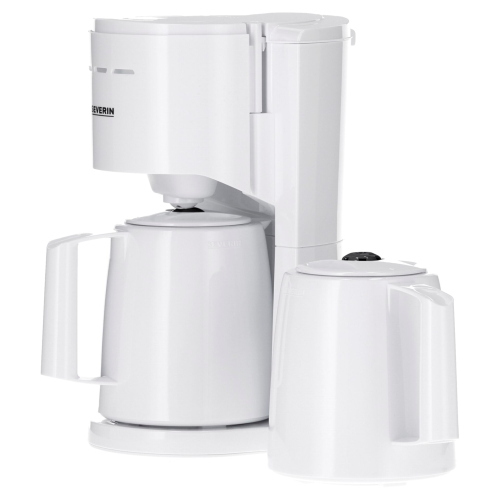 Severin KA 9309 BIANCO MACCHINA CAFFè FILTRO c. 2 CAR. macchina caffè/caffettiera