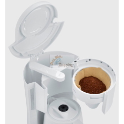 Severin KA 9309 BIANCO MACCHINA CAFFè FILTRO c. 2 CAR. macchina caffè/caffettiera