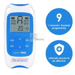 TensCare PERFECT TENS DISPOSITIVO ANTIDOLORIFICO K-PERFECT