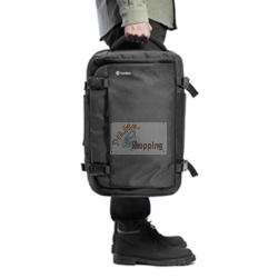 tomtoc NAVIGATOR-T66 40L TRAVEL LAPTOP BACKPACK BLACK T66M1D1 borsa/custodia nero