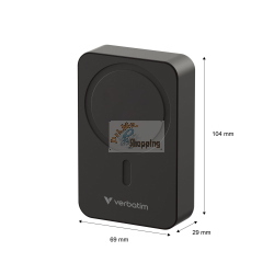 Verbatim ESSENTIAL POWER BANK MAGN.WIREL. 20000MAH NERO 32223 batteria/power bank