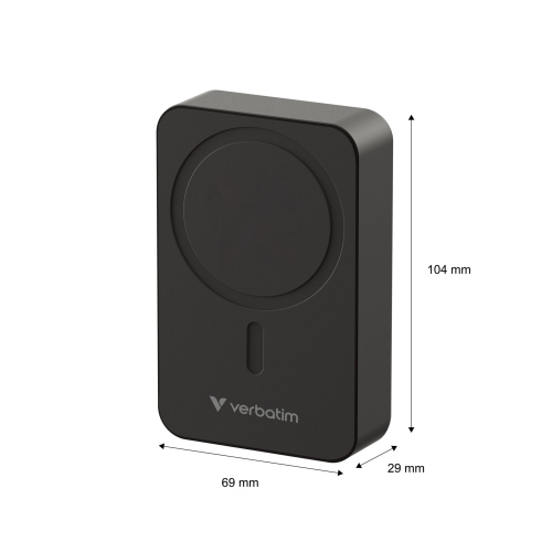 Verbatim ESSENTIAL POWER BANK MAGN.WIREL. 20000MAH NERO 32223 batteria/power bank