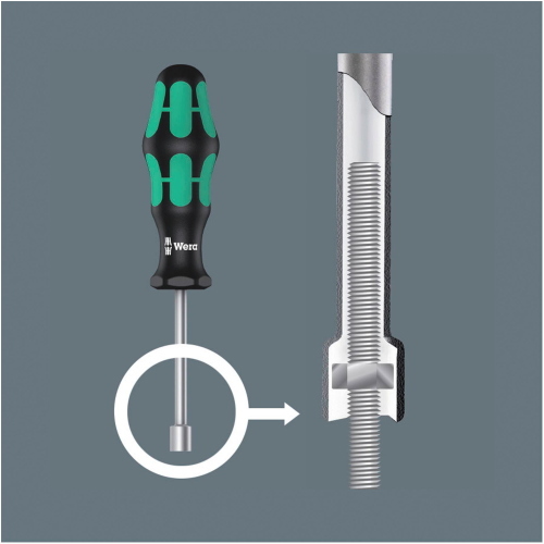Wera 395 HO/7 SM SET GIRAVITE- CHIAVE a BUSSOLA 5029510001