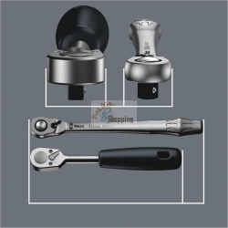 Wera 8004 c ZYKLOP CRICCHETTO METAL ATTACCO 1/2 5004064001