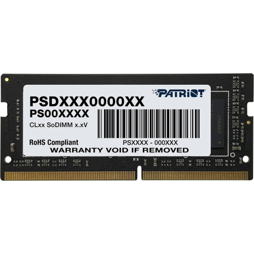 Patriot Signature Line DDR4 8GB SO-DIMM 3200MHz CL22 PSD48G320081S