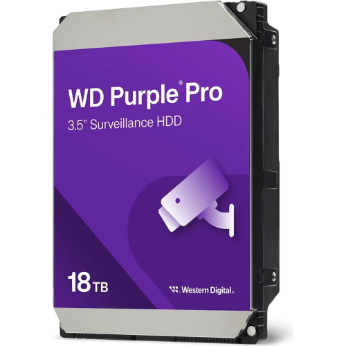 WD Purple Pro 18TB hard disk videosorveglianza SATA 7200rpm WD181PURP