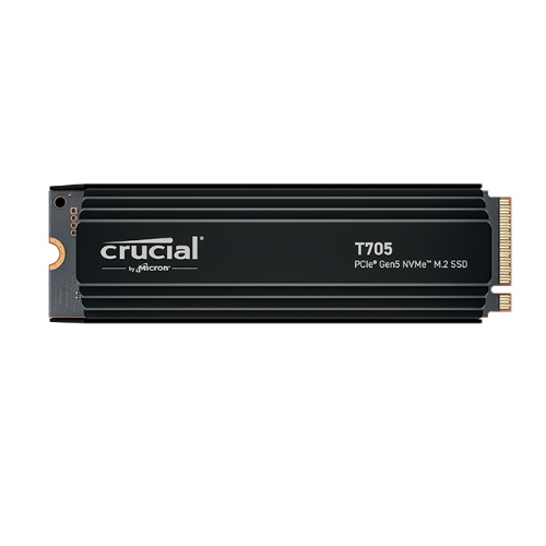 Crucial T705 4TB SSD M.2 NVMe PCIe 5.0 con heatsink CT4000T705SSD5