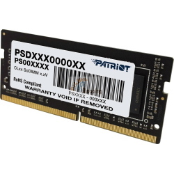 Patriot Signature Line DDR4 8GB SO-DIMM 3200MHz CL22 PSD48G320081S