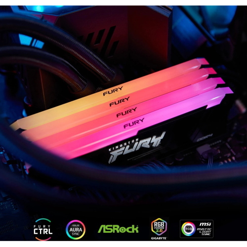 Kingston FURY Beast RGB DDR4 8GB 3200MHz CL16 KF432C16BB2A/8