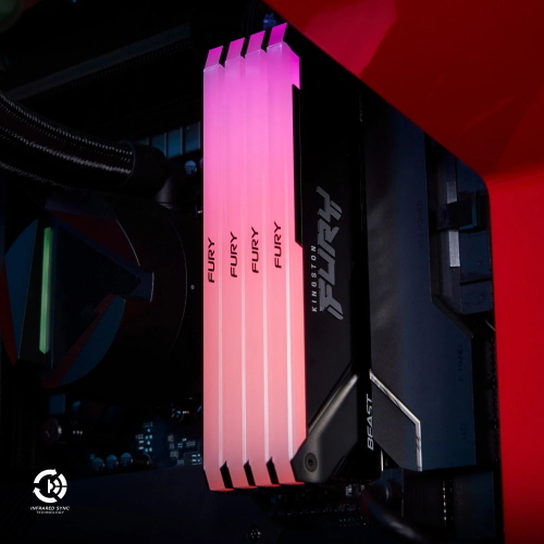 Kingston FURY Beast RGB DDR4 8GB 3200MHz CL16 KF432C16BB2A/8