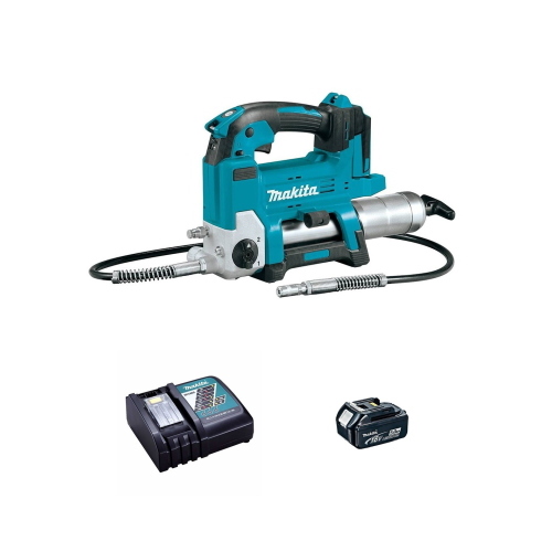 Pistola per grasso MAKITA DGP180RT1-SK (1 x 5,0 Ah + DC18RC)