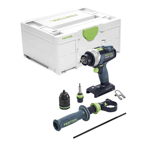 Trapano Avvitatore FESTOOL QUADRIVE TDC 18/4 I-Basic (Solo corpo + Systainer SYS3 M 187)