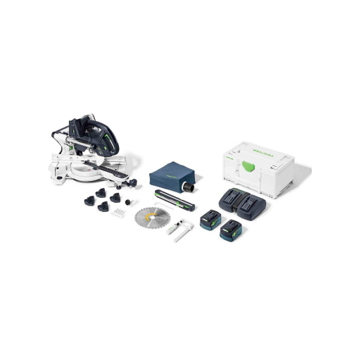 Troncatrice FESTOOL KSC 60 EB 5,0 I-Plus (2 x 5,0 Ah + TCL6 + SYS3 M 437)
