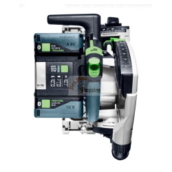 Sega da incisione FESTOOL TSC 55 KEBI-Plus/XL 100Y (2 x 5,0 Ah + TCL6 + SYS3 M 437)