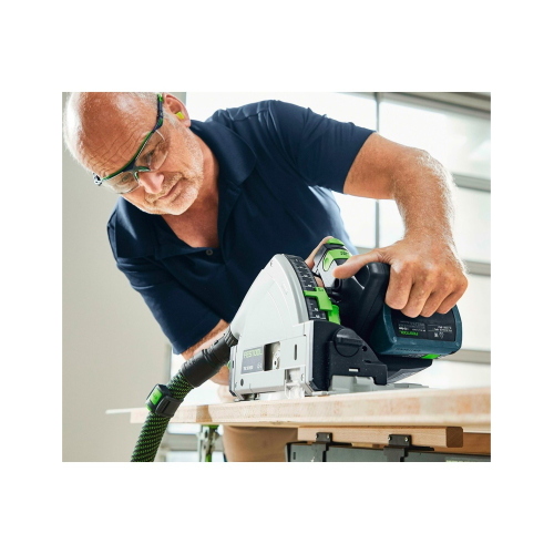 Sega da incisione FESTOOL TSC 55 KEBI-Plus/XL-FS 100Y (2 x 5,0 Ah + TCL6 + Binario guida + SYS3 M 437)