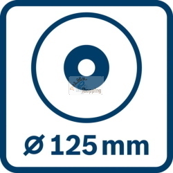 Bosch GWS17-125S Smerigliatrice angolare 125 mm 11500 rpm 1700W