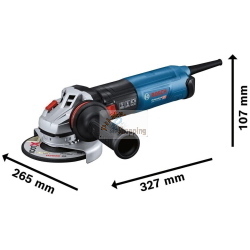 Bosch GWS17-125S Smerigliatrice angolare 125 mm 11500 rpm 1700W
