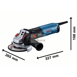 Bosch GWS17-125S Smerigliatrice angolare 125 mm 11500 rpm 1700W