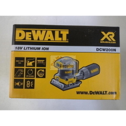 DeWalt DCW200N levigatrice a foglio 108x115mm 18V solo corpo