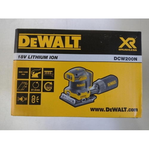 DeWalt DCW200N levigatrice a foglio 108x115mm 18V solo corpo