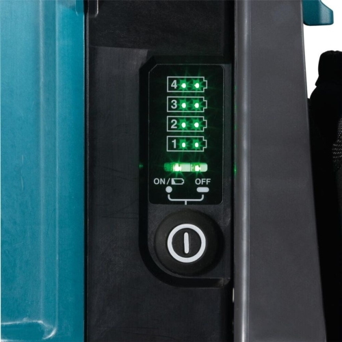 Makita 191A59-5 zaino batteria 18V Li-Ion solo corpo con 2 adattatori