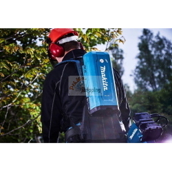 Makita 191A59-5 zaino batteria 18V Li-Ion solo corpo con 2 adattatori