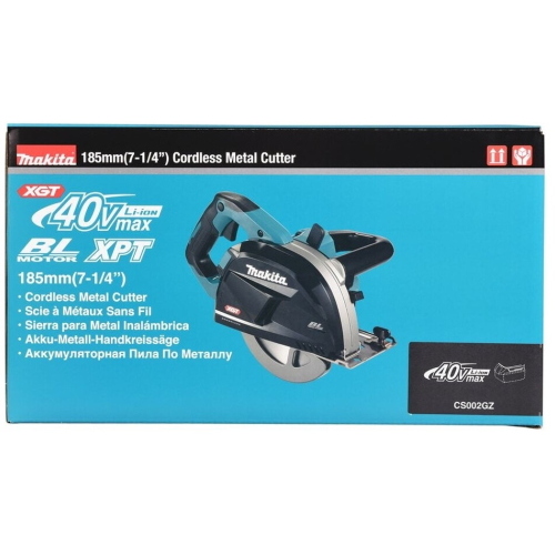 Makita CS002GZ sega circolare a batteria 185 mm 3500 rpm solo corpo 40V