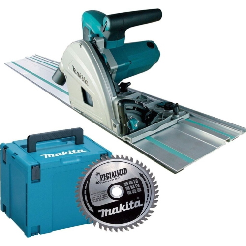 Makita SP6000J1 immersione sega 165 mm 1300W guida 1400 mm