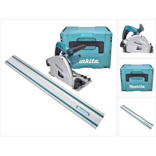 Makita SP6000J1 immersione sega 165 mm 1300W guida 1400 mm