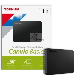 Toshiba Canvio Basics, 1TB, USB 3.0 Micro-B