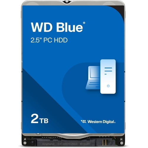 WD Blue WD20SPZX disco rigido 2.5 pollici 2TB SATA