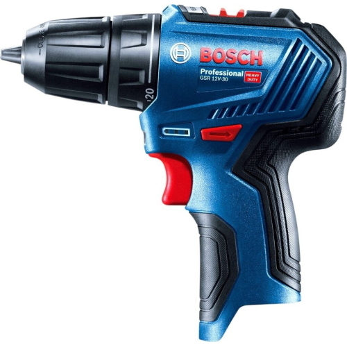 Bosch GSR12V-30 trapano avvitatore senza fili 12V 2x2Ah 30Nm 1600 rpm custodia