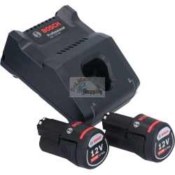 Bosch GSR12V-30 trapano avvitatore senza fili 12V 2x2Ah 30Nm 1600 rpm custodia