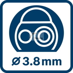 Bosch GIC120C telecamera ispezione cordless 12V Li-Ion 1,5Ah