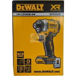 DeWalt DCF860N-XJ avvitatore a impatto 18V 282Nm 3300 rpm 1/4