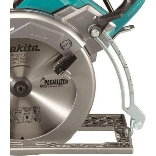 Makita RS002GZ sega circolare a batteria 260mm 4000rpm solo corpo macchina 40V Li-Ion