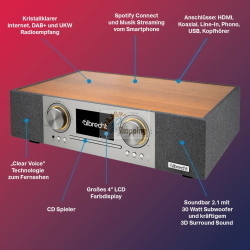 ALBRECHT DR 1000 ALL-IN-ONE SOUNDSYSTEM MOD. 27000 EAN 4032661270009