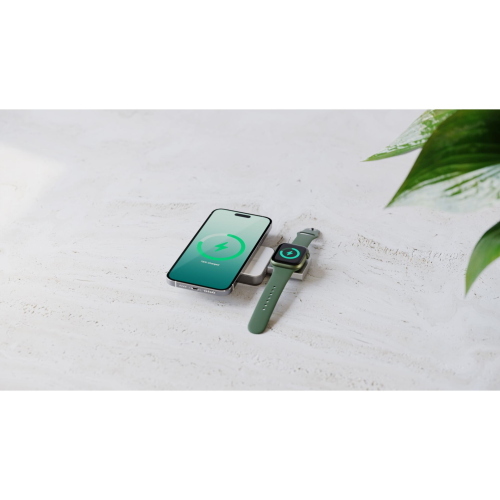 ALOGIC MATRIX UNIVERSAL MAGNETIC MAGSAFE POWERBANK 5000MAH BIANCO MOD. MSPB5KWH EAN 9350784027085