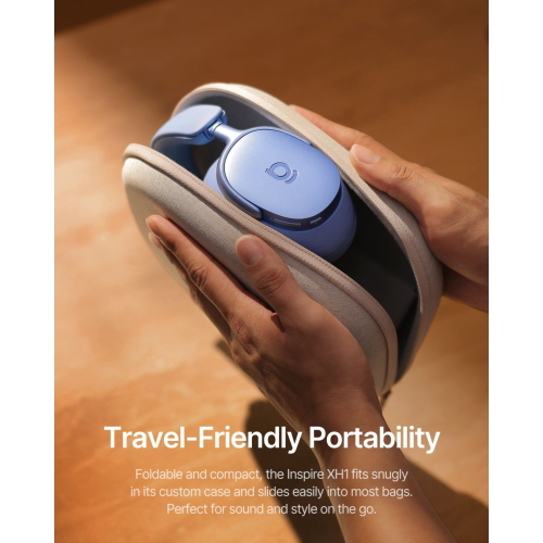 BASEUS INSPIRE XH1 WIRELESS NOISE CANCEL HEADPHONES BLUE MOD. A0203601 EAN 6953156212862
