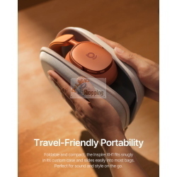 BASEUS INSPIRE XH1 WIRELESS NOISE CANCEL HEADPHONES CORAL MOD. A0203600 EAN 6953156212855