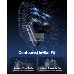 BASEUS INSPIRE XP1 TRUE WIRELESS EARBUDS COSMIC BLACK MOD. A0010902 EAN 6932172702441