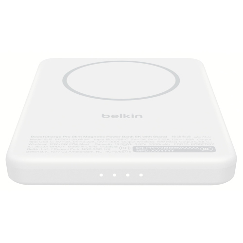 BELKIN BOOSTCHARGE SLIM MAGN.PB 5000MAH QI2 FOLD.WH. BPD011HQWH MOD. BPD011HQWH EAN 0745883936342
