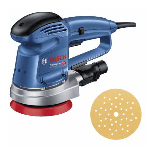 BOSCH GEX 34-125 CARTONE LEVIGATRICE ROTOORBITANTE MOD. 601372300 EAN 4059952529035