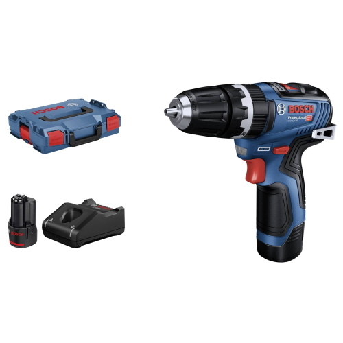 BOSCH GSB 12V-35 SET TRAPANO AVVITATORE A PERCUSSION. MOD. 06019J90000 EAN 4059952513966