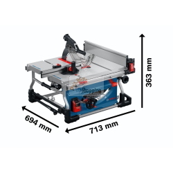 BOSCH GTS100-254 TABLE SAW MOD. 0601B30700 EAN 4053423683028